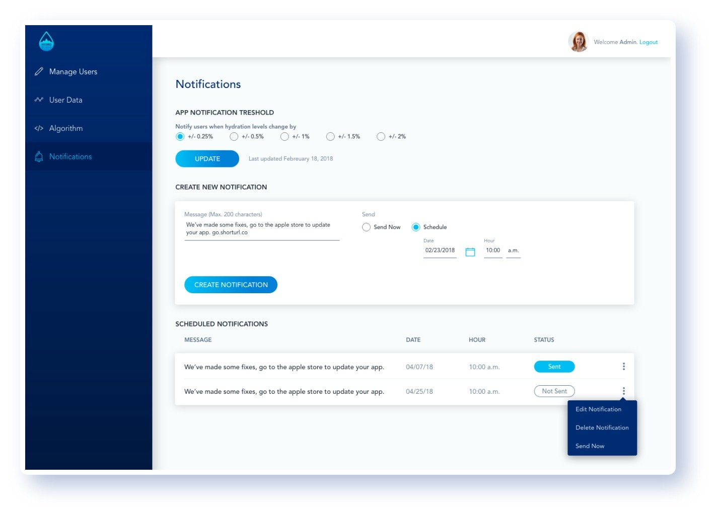 App Dashboard