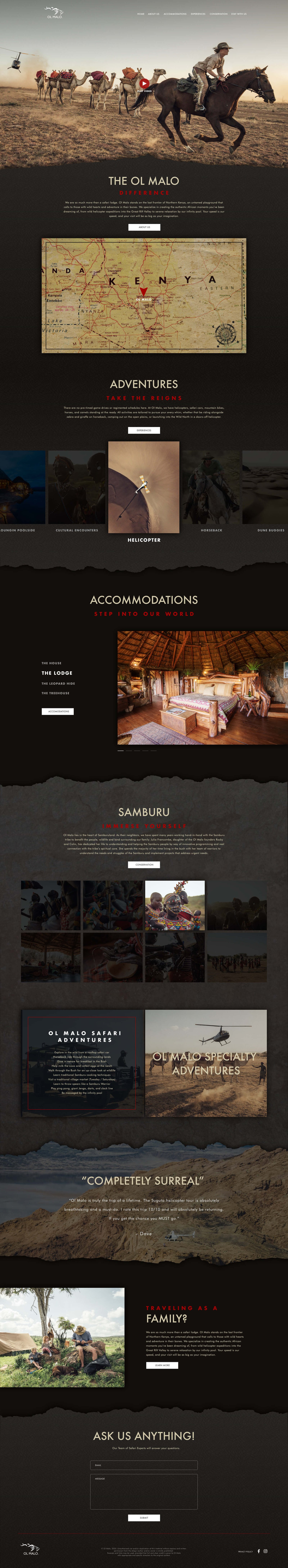 Ol Malo | Web Design
